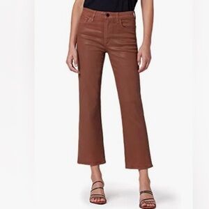 Joe’s Jeans The Callie High Rise Boot Cut Coated Jeans Size 27